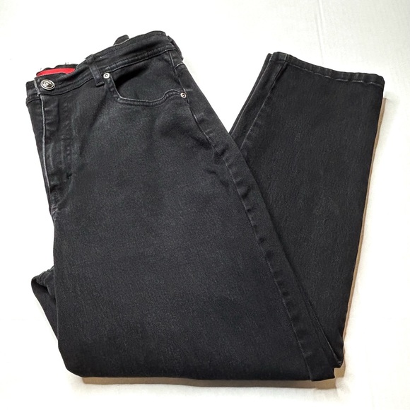 Gloria Vanderbilt Vintage 14 Short Faded Black Pant - Picture 2 of 15